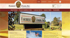 Desktop Screenshot of farbestfoods.com